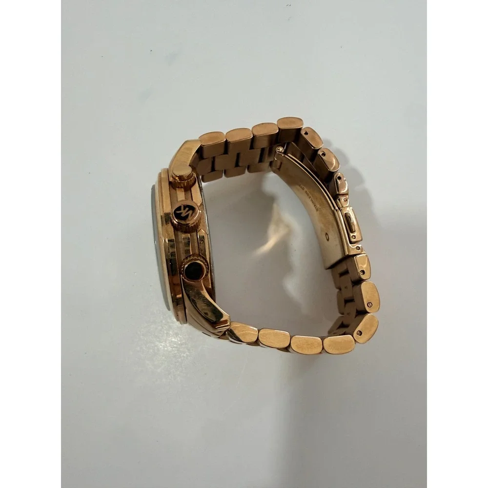 Michael Kors Watch Men OS Rose Gold MK-8358 Hunger Stop Limited Edition